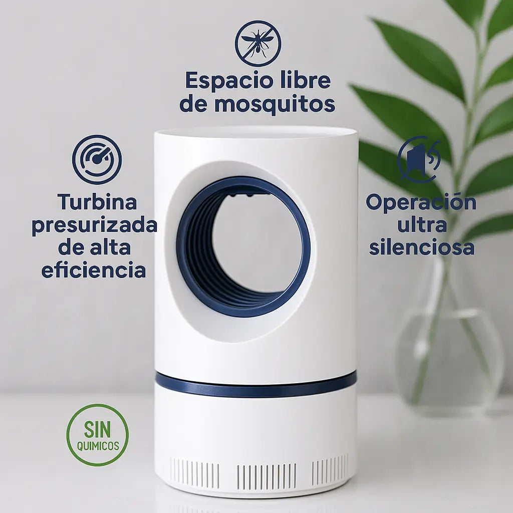 MATAMOSQUITOS CON TURBINA SUCCIONADORA